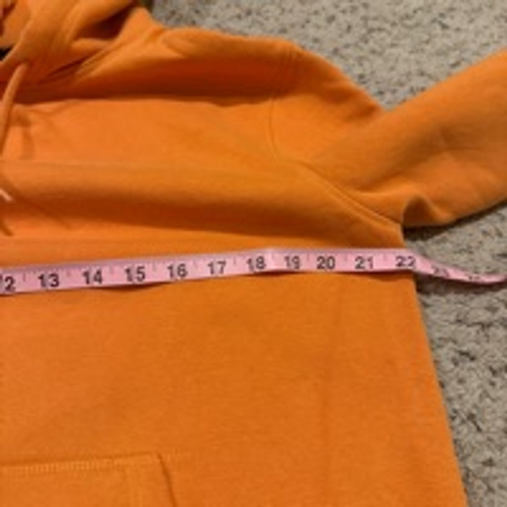 Men's H&M Orange Hoodie Size M - Picture 3 of 5